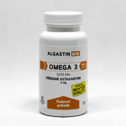 Algamo Astaxanthin MW - Duševní pohoda (prémiová řada 2mg)      *Mimořádná sleva platí pouze do vyprodání zásob.*